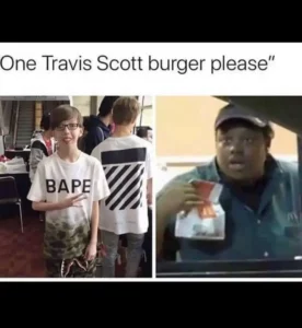 Travis Scott Burger
