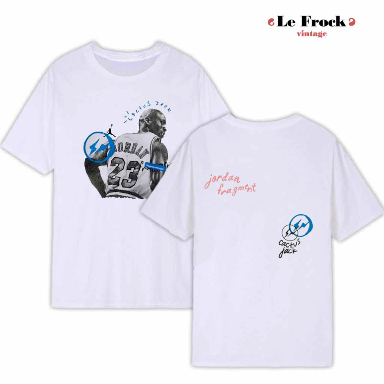 Travis Scott x Jordan x Fragment White T-Shirt - Travis Scott Merch