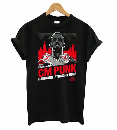 The Straight Edge Second City Savior CM Punk T-Shirt  Cult Of Personality