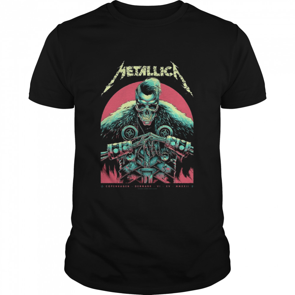 Tonight In Copenhagen Denmark Metallica Shirt