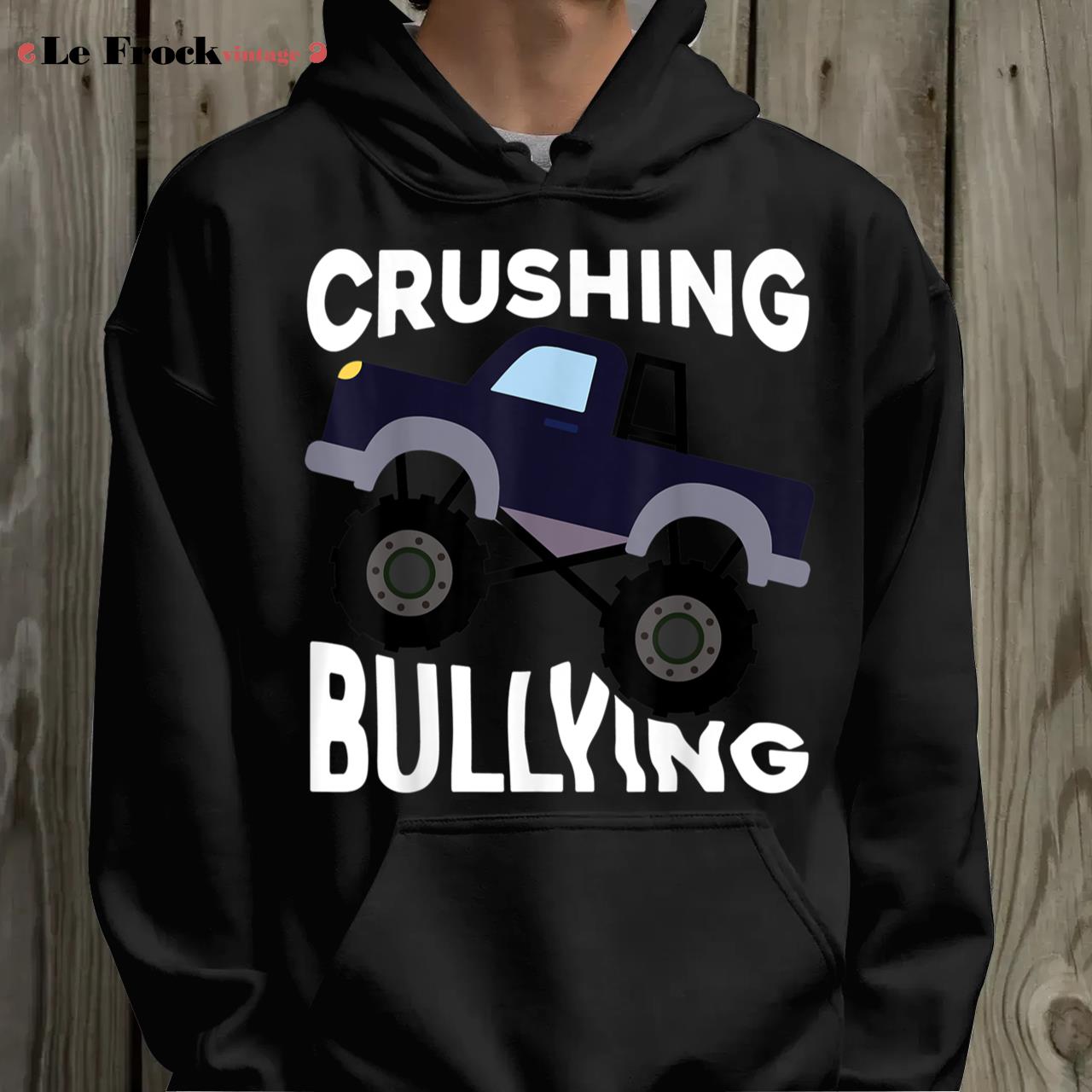 Unity Day Orange Kids 2022 Stop Bullying Monster Truck Boys Anti Bullying T-Shirt