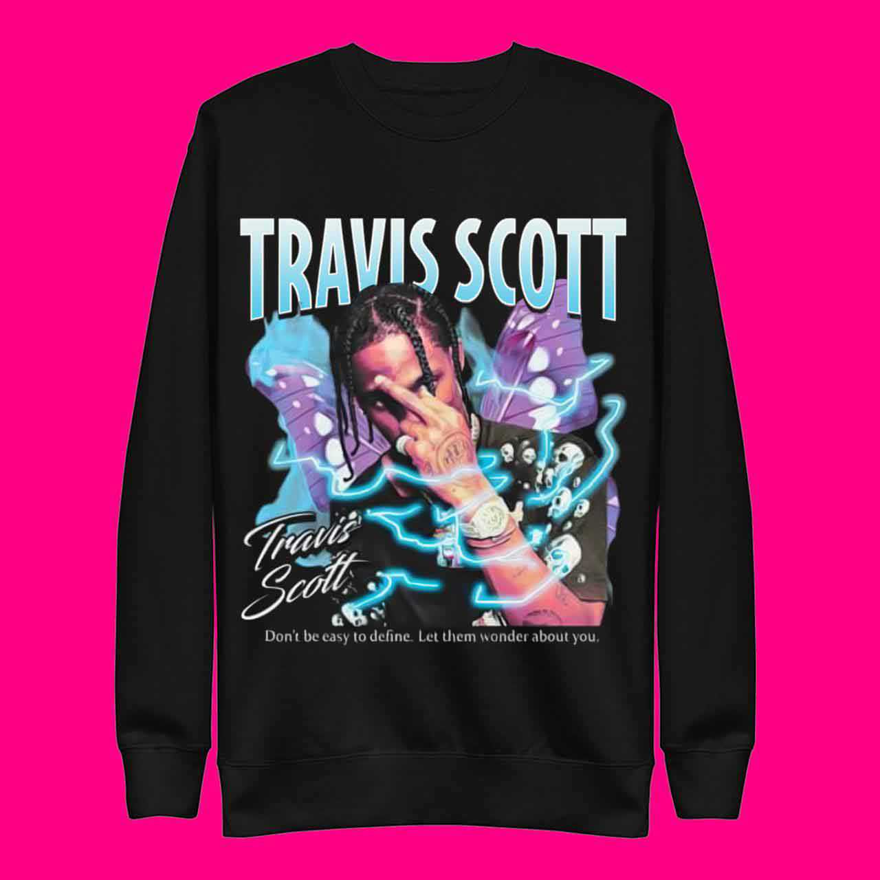Retro Vintage Official Rapper Travis Scott Sweatshirt