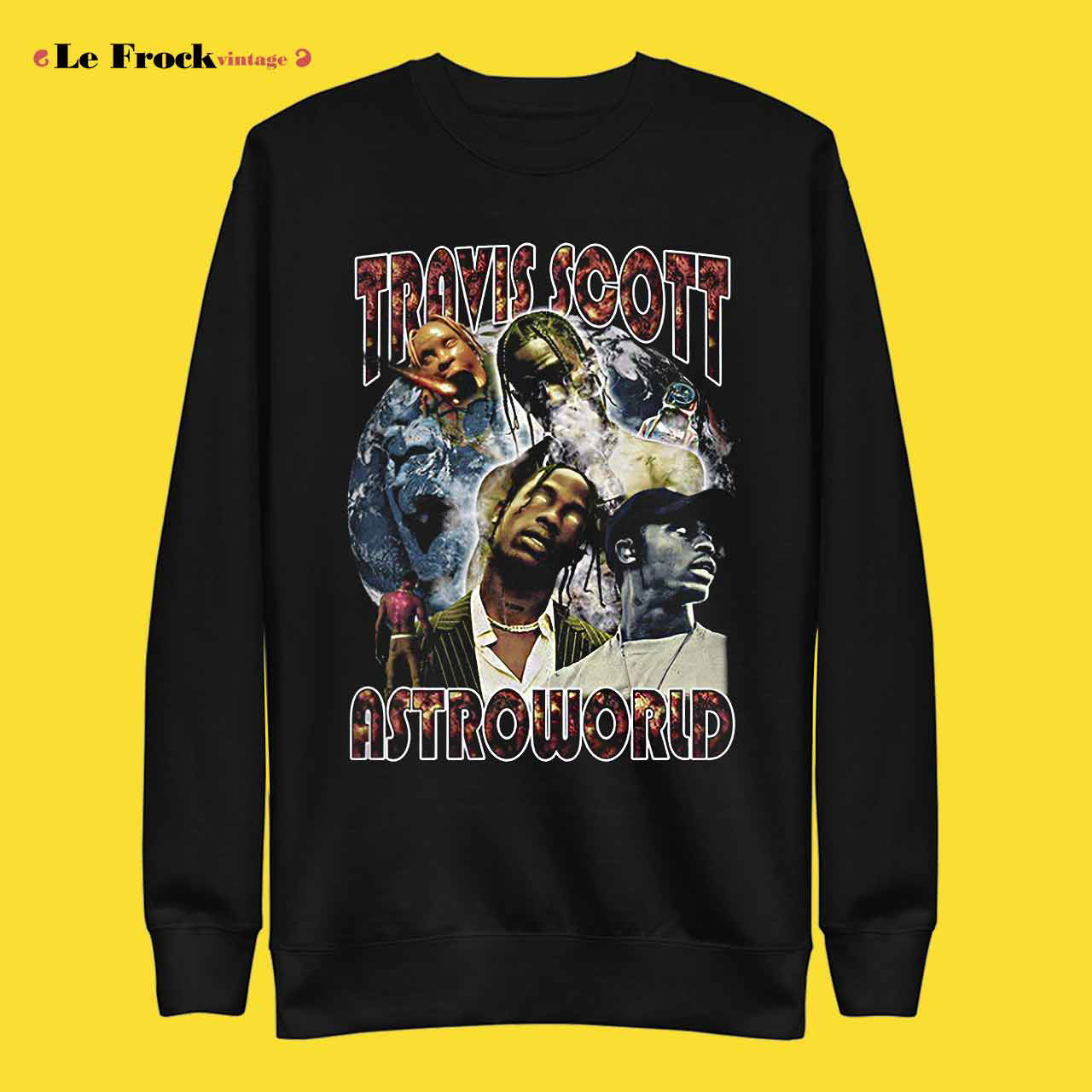 Vintage Bootleg Tee Travis Scott Astroworld Sweatshirt