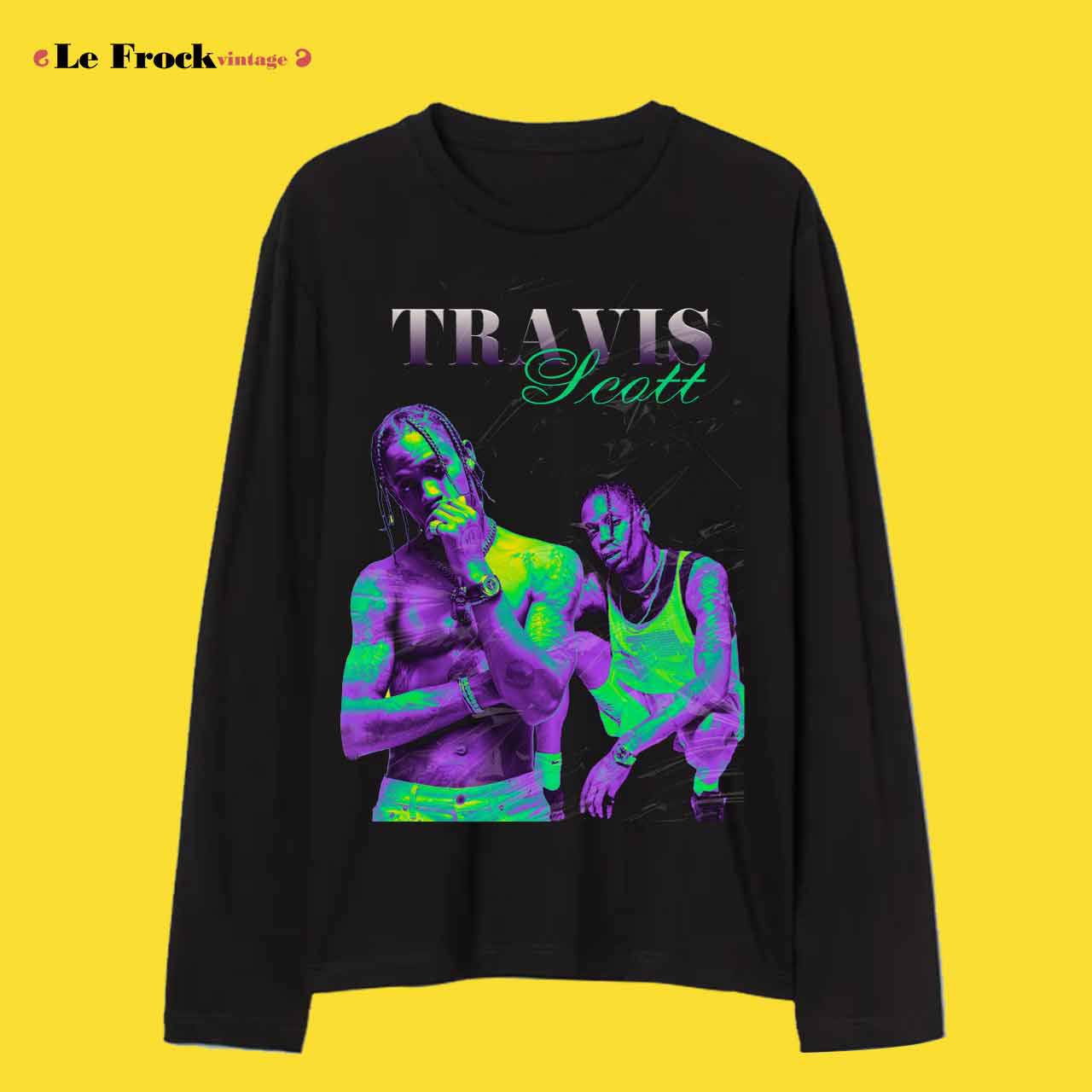 Vintage Graphic Travis Scott Long Sleeve