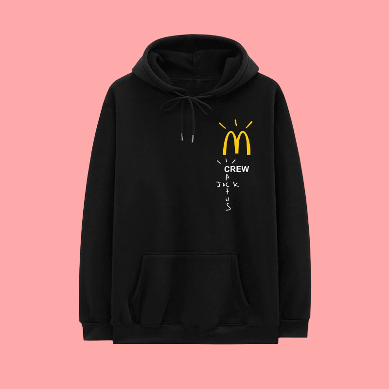 Travis Scott Cactus Jack McDonalds Crew Hoodie