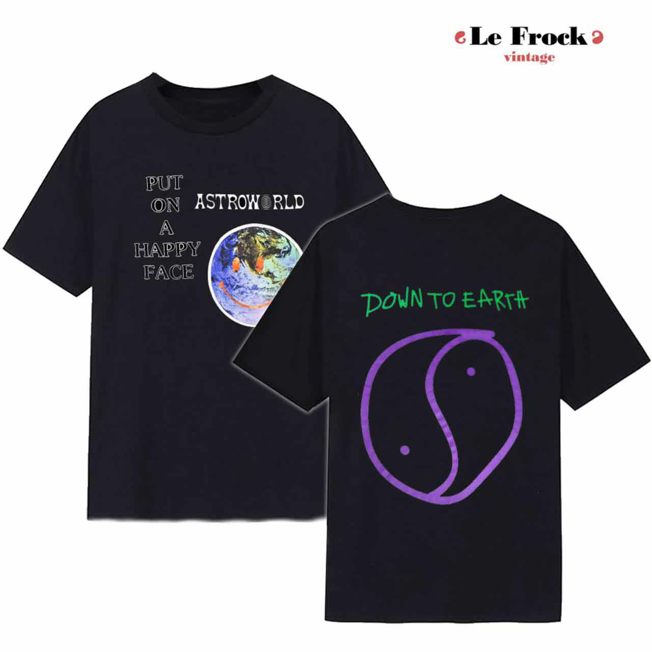 Travis Scott Astroworld Put On Happy Face T-Shirt