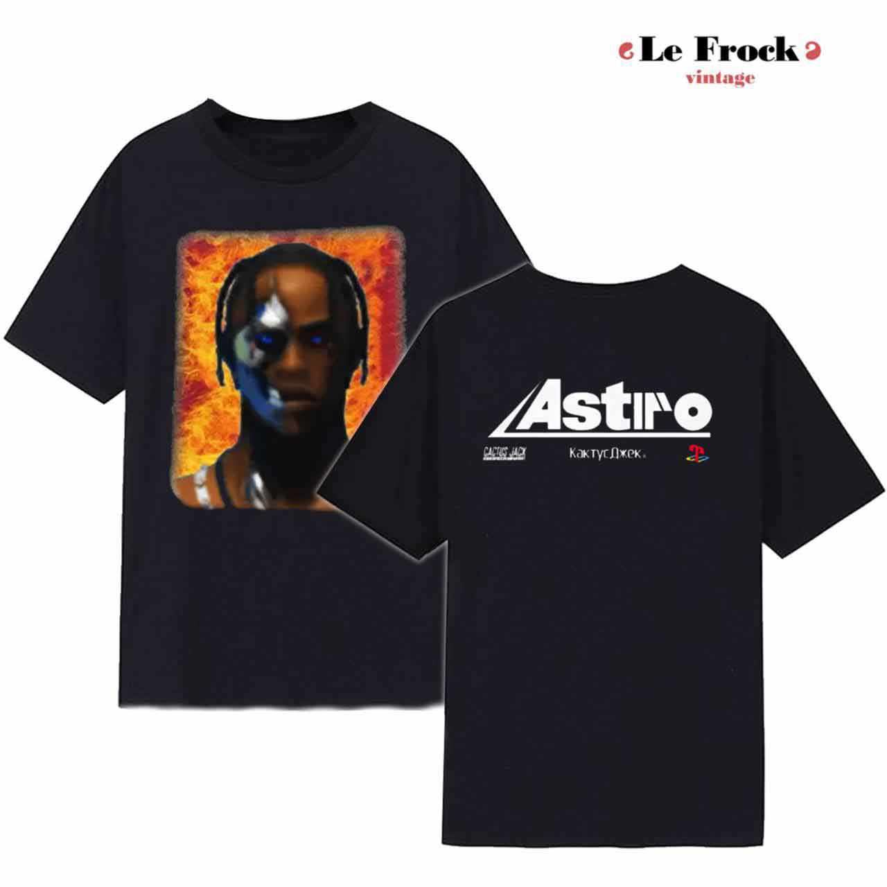 Travis Scott T-3500 Portrait T-shirt
