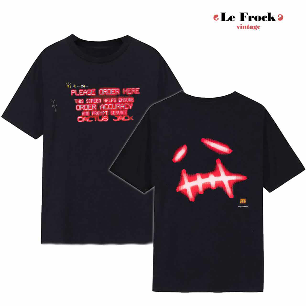 Travis Scott x Mcdonald’s Order Here T-shirt