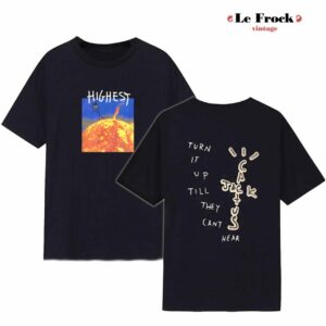 Turn It Up Till They Can’t Heart Cactus Jack T-Shirt