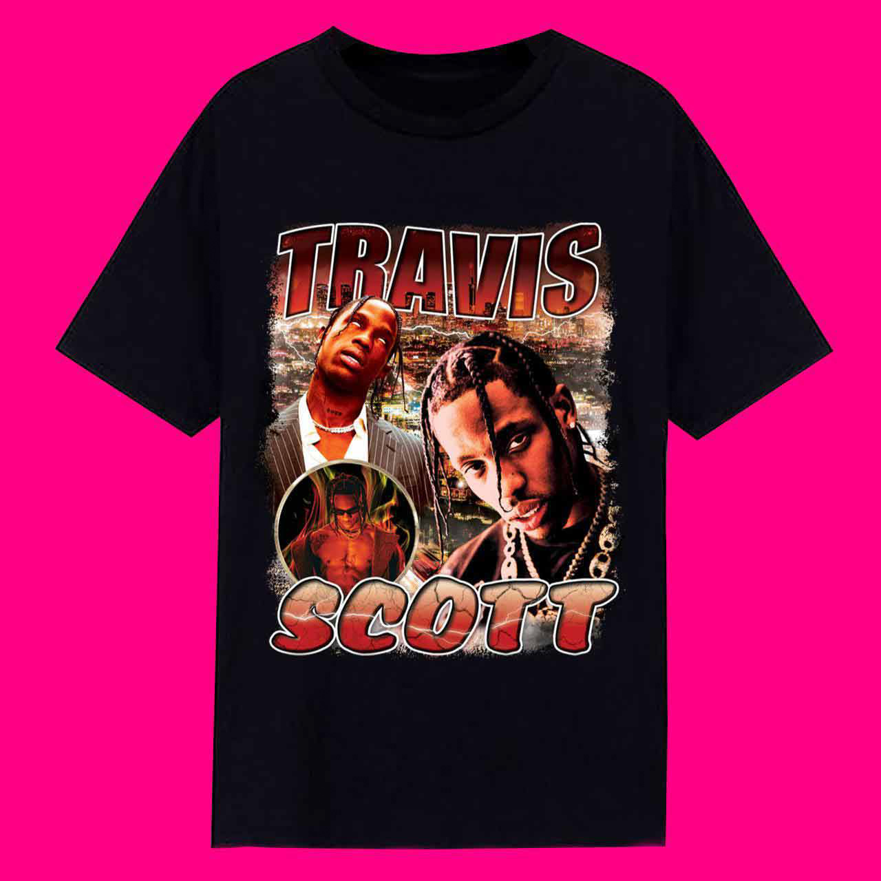 Rapper Travis Scott Bootleg Vintage Shirt