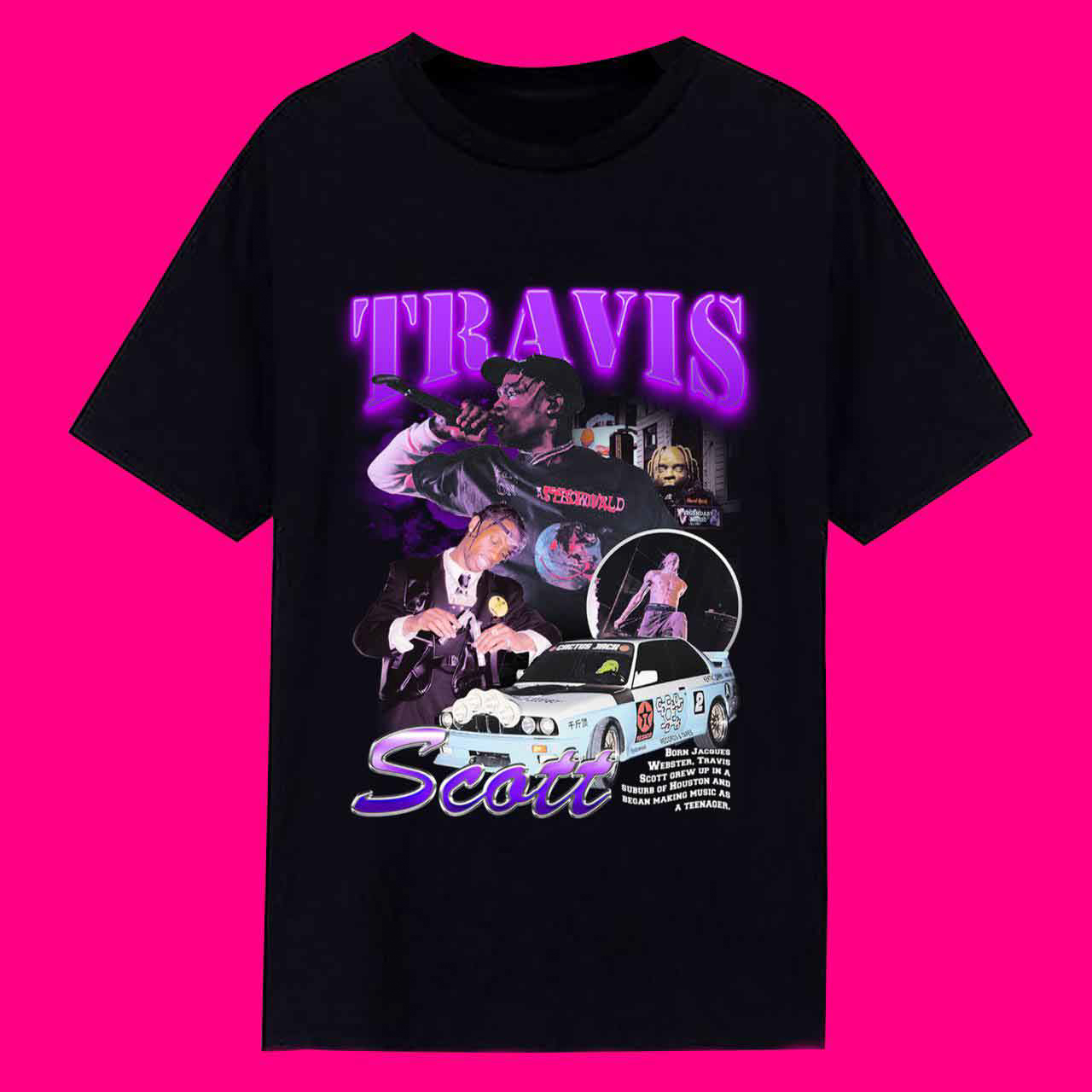Travis Scott Vintage La Flame Shirt