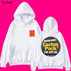 Brand New Cactus Pack For Just Travis Scott Mcdonald’s Hoodie