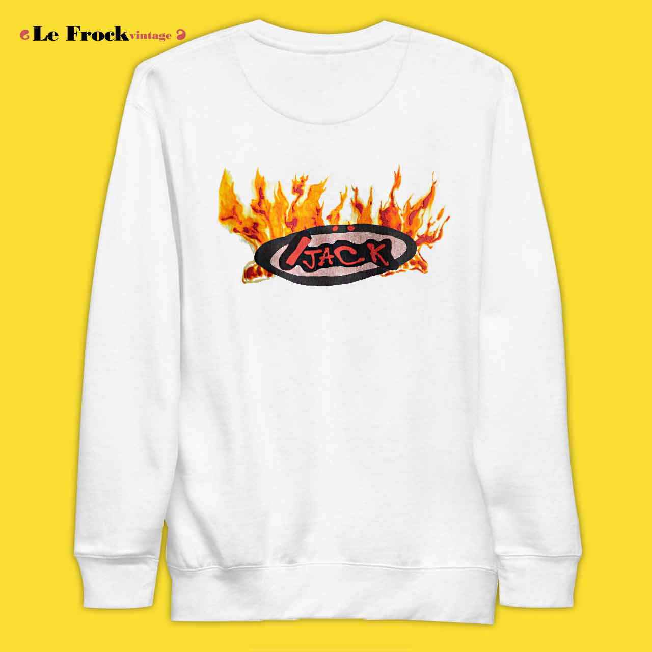 Flame Cream Travis Scott Cactus Jack Sweatshirt