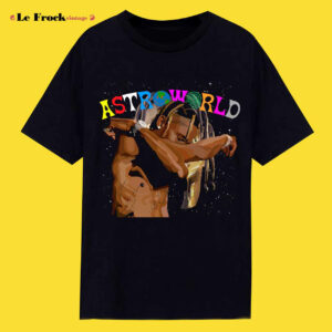 Graphic Art Travis Scott Astroworld T-shirt