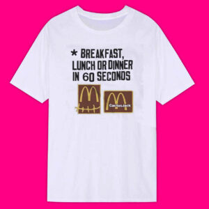 Travis Scott Mcdonald’s Merch Breakfast Meme Shirt
