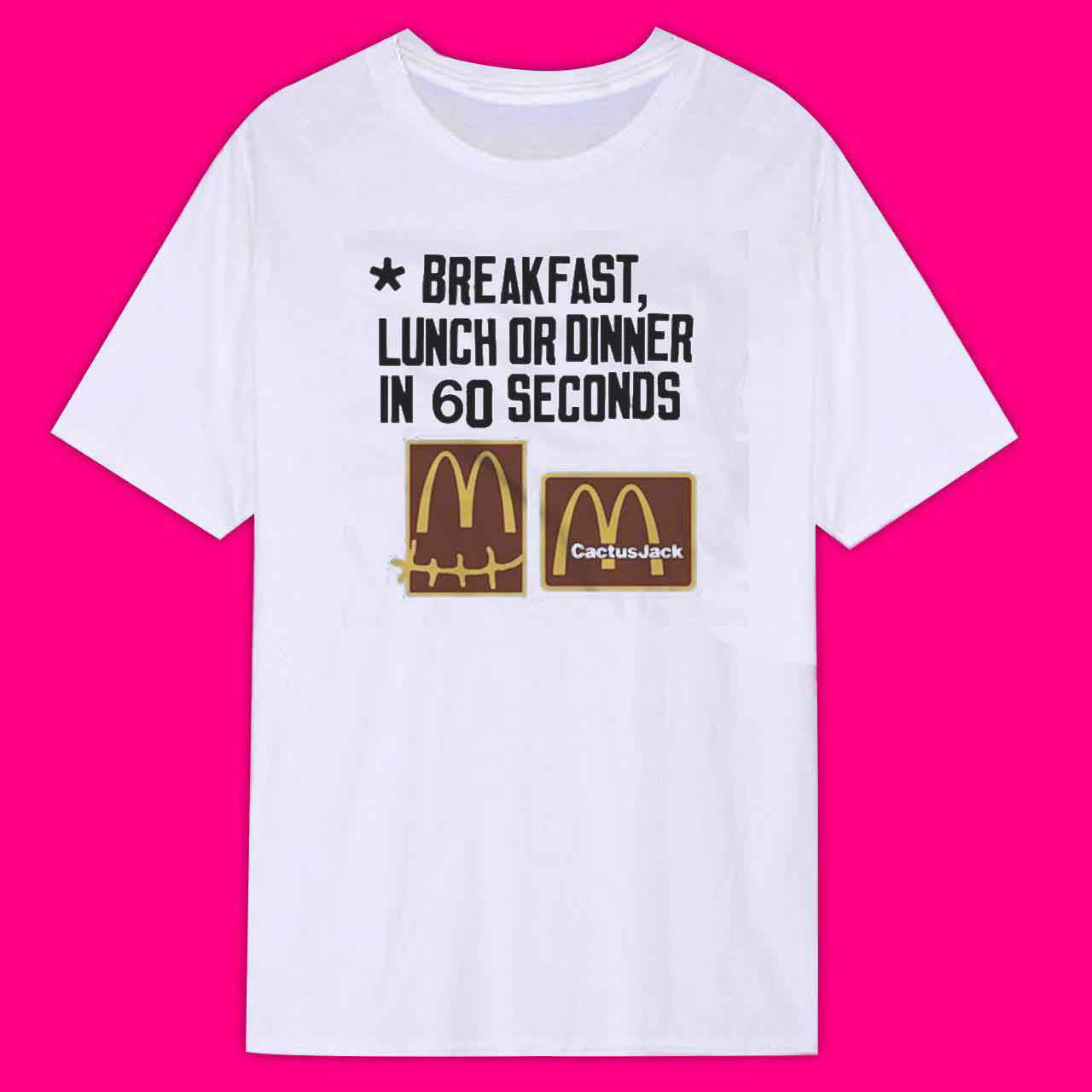 Breakfast Meme Travis Scott Mcdonald’s Shirt