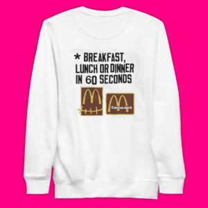 Travis Scott Mcdonald’s Merch Breakfast Meme Sweatshirt