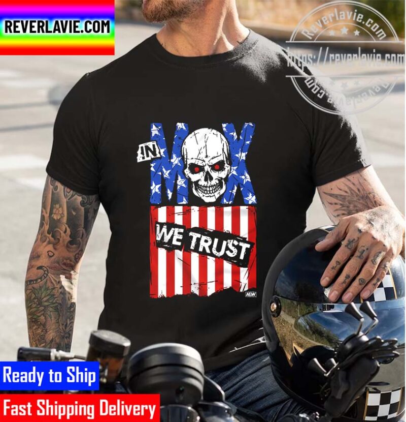 AEW Dynamite T-Shirt  Jon Moxley In Mox We Trust