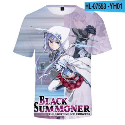 Black Summoner Anime Shirt Manga Japan