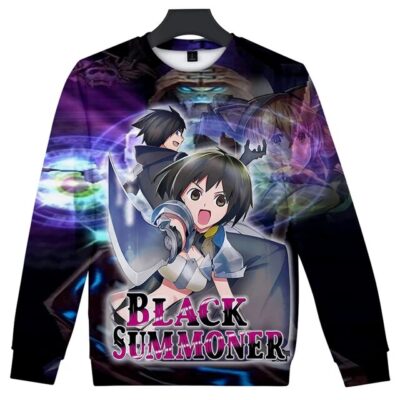 Black Summoner Anime Sweatshirt 3D The False Champion