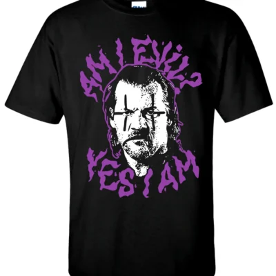 Chris Jericho T-Shirt  Am I Evil Yes I Am