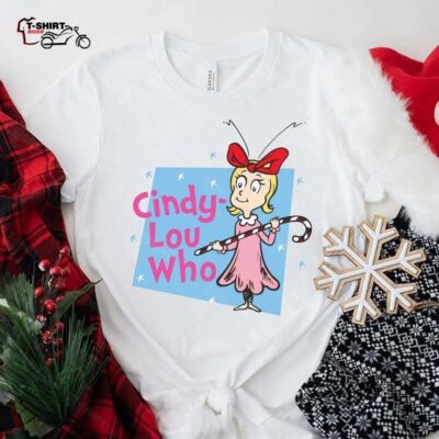Cindy Lou Who Grinch Christmas T Shirt