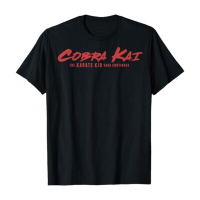 Cobra Kai The Karate Kid Saga Continues Graphic Cobra Kai T-Shirt