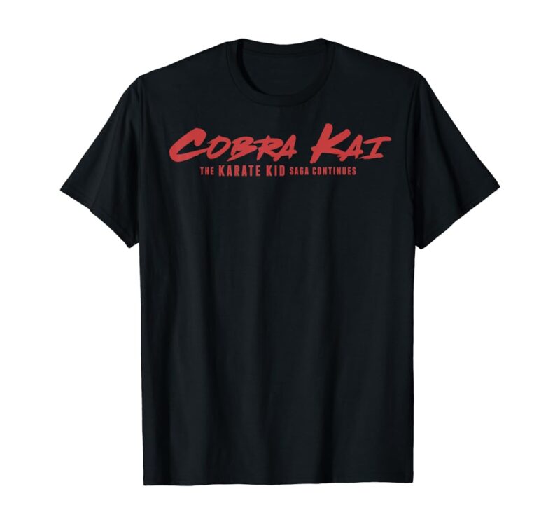 Cobra Kai The Karate Kid Saga Continues Graphic Cobra Kai T-Shirt