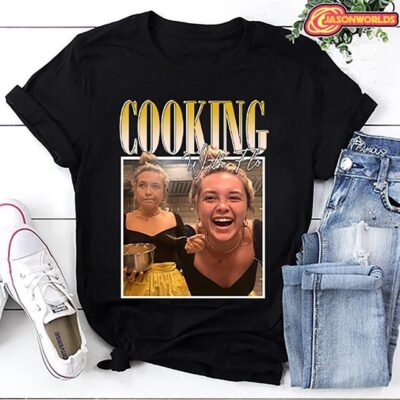 Cooking With Flo Tee Florence Pugh Shirt Vintage