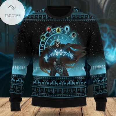 Game MTG Magic The Gathering Jace the Mind Sculptor Mtg Ugly Sweater
