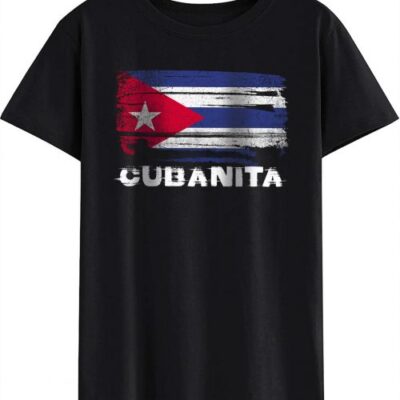 Hispanic Heritage Month T-Shirt Cuba Cubanita Cuban Flag