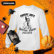 Joe Biden Halloween T Shirt Official Creepy Joe's Horror Show