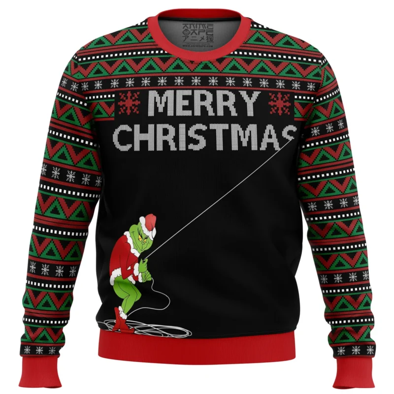 Merry Christmas Grinch Ugly Christmas Sweater How The Grinch Stole Christmas