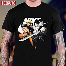 Sasuke Version And Nike Naruto T-Shirt