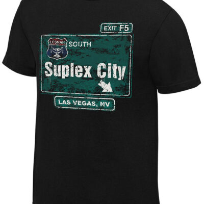 Suplex City WWE Raw Shirt Brock Lesnar Suplex City Skyline