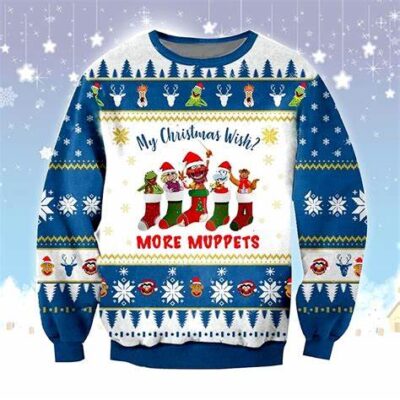 The Muppets Disney Ugly Christmas Sweater
