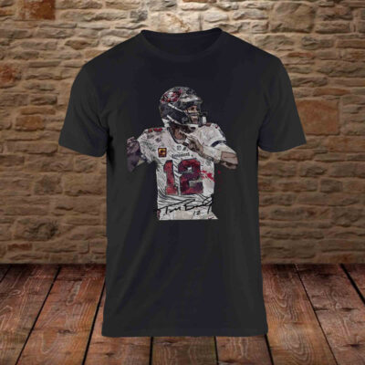 Tom Brady 12 Tampa Bay Buccaneers T-Shirt