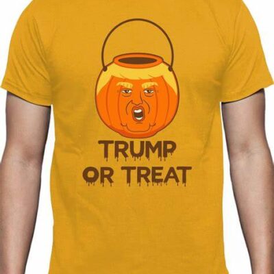 Trump Or Treat Halloween Funny Trump Halloween T-Shirts