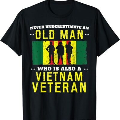 US Army Veteran Yellow Color Dad Grandpa Veteran Shirt
