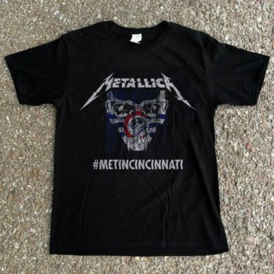 US Bank Arena Cincinati Ohio Metallica Shirt