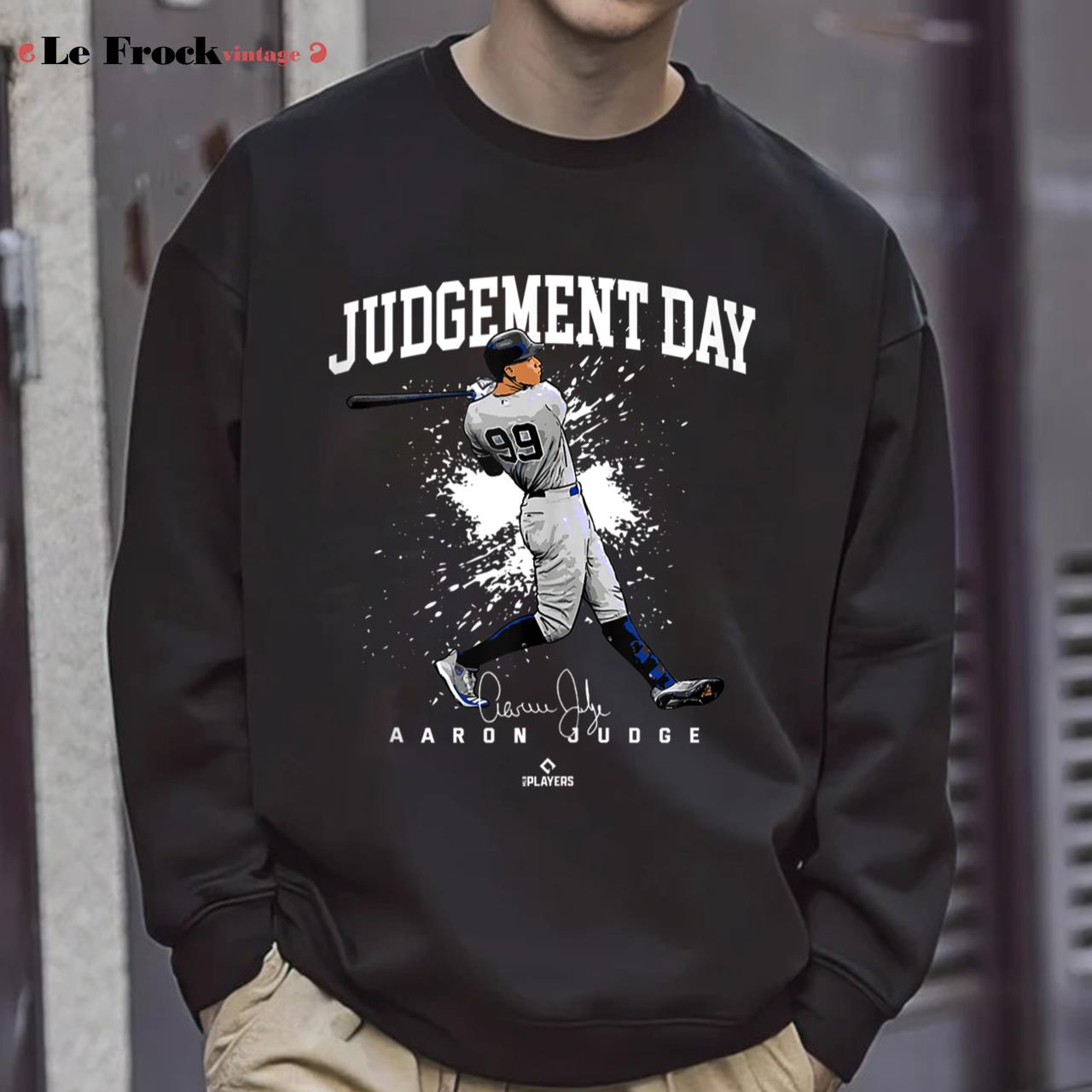 Aaron Judge Judgement Day New York MLBPA Baseball Player Aaron Judge T-Shirt 