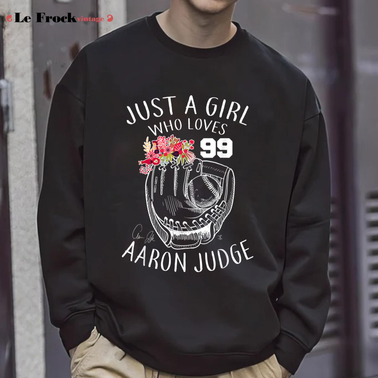 Aaron Judge Just A Girl Who Loves Aaron Aaron Judge T-Shirt 