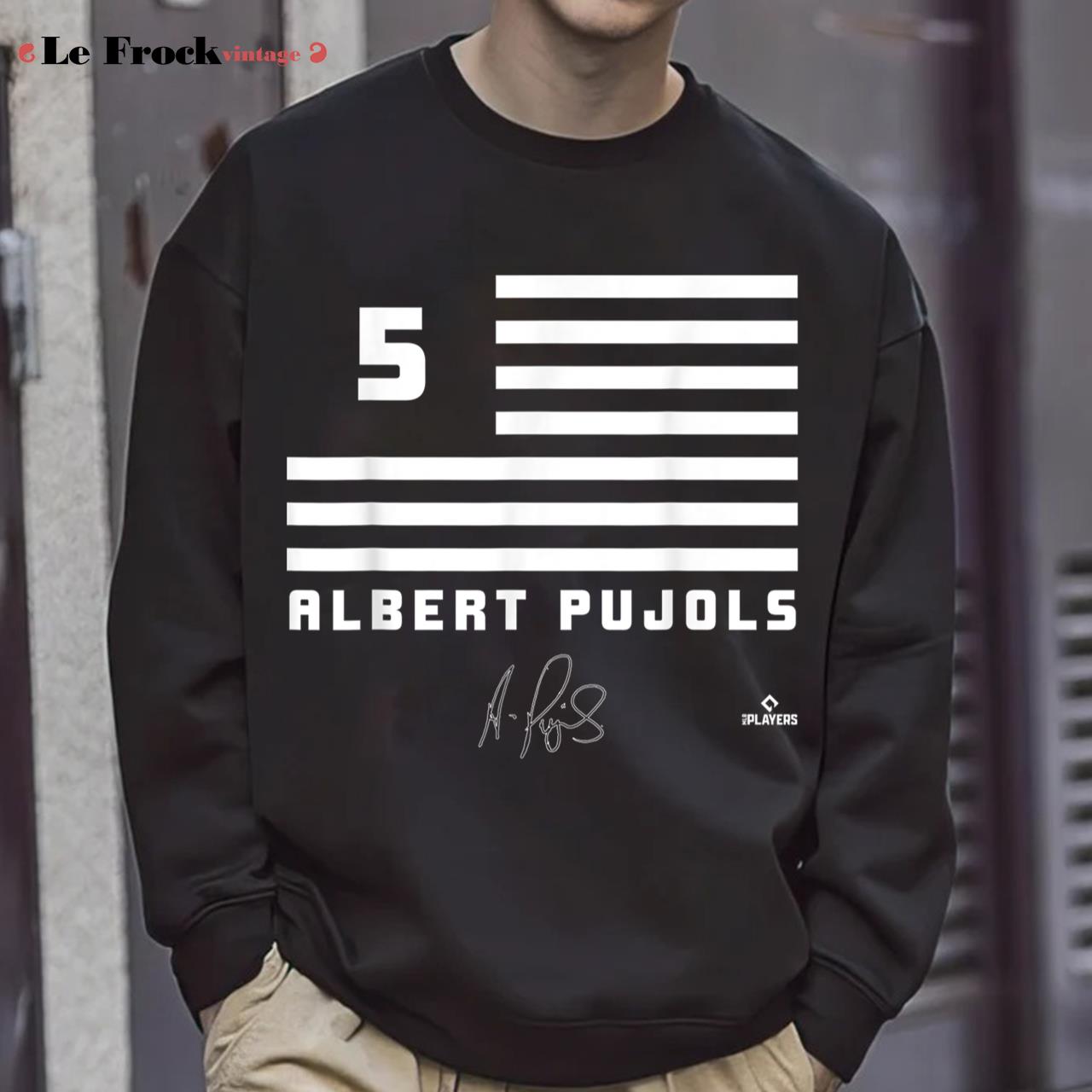 Albert Pujols Flag Name Albert Pujols T-Shirt