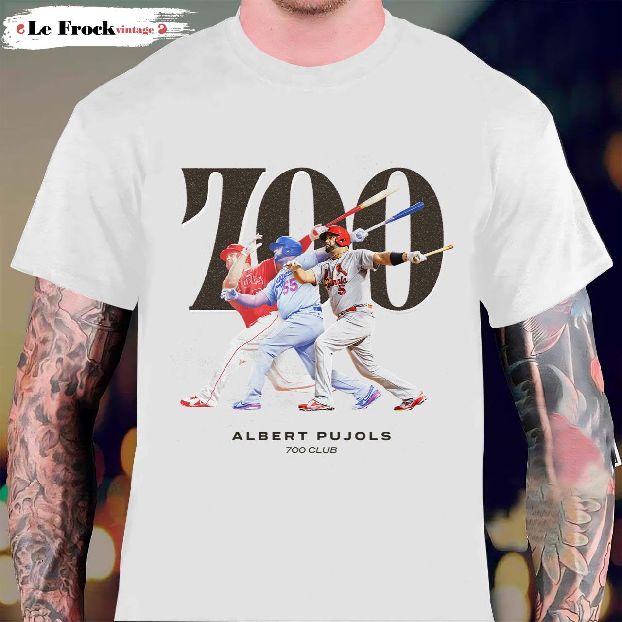 Albert Pujols Joins The 700 Home Run Club Albert Pujols T-Shirt