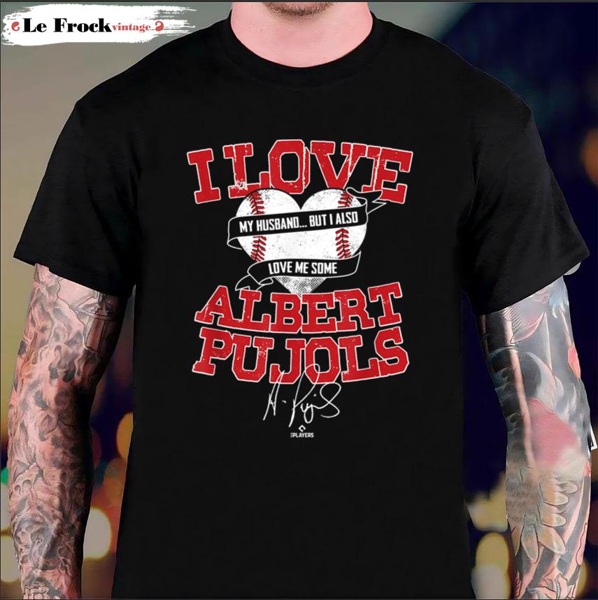 Albert Pujols T-Shirt I Love Albert Pujols With Heart