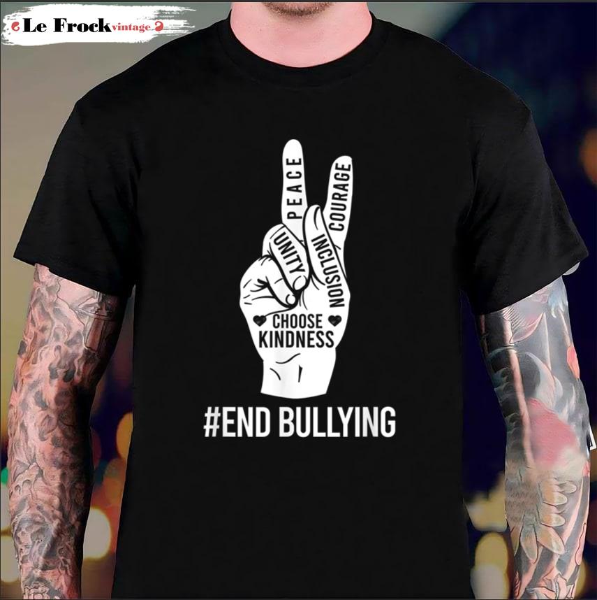 Choose Kindness Acceptation Inclusion Unity Day T-Shirt Orange Kids Anti Bullying T-Shirt