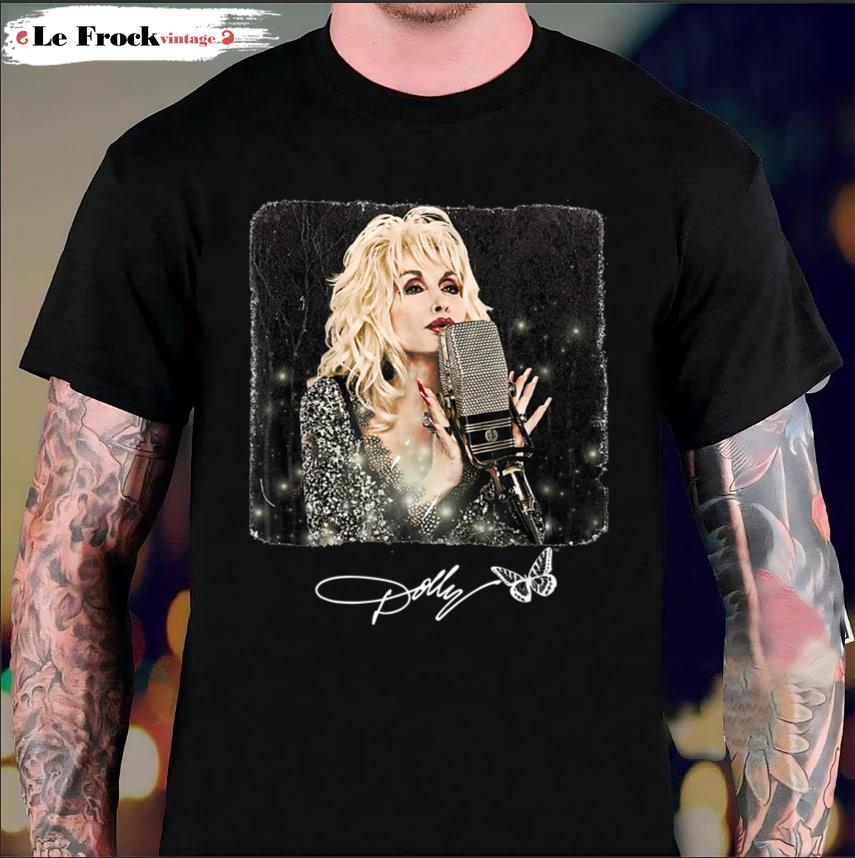 Dolly Parton On The Mic Dolly Parton T-Shirt