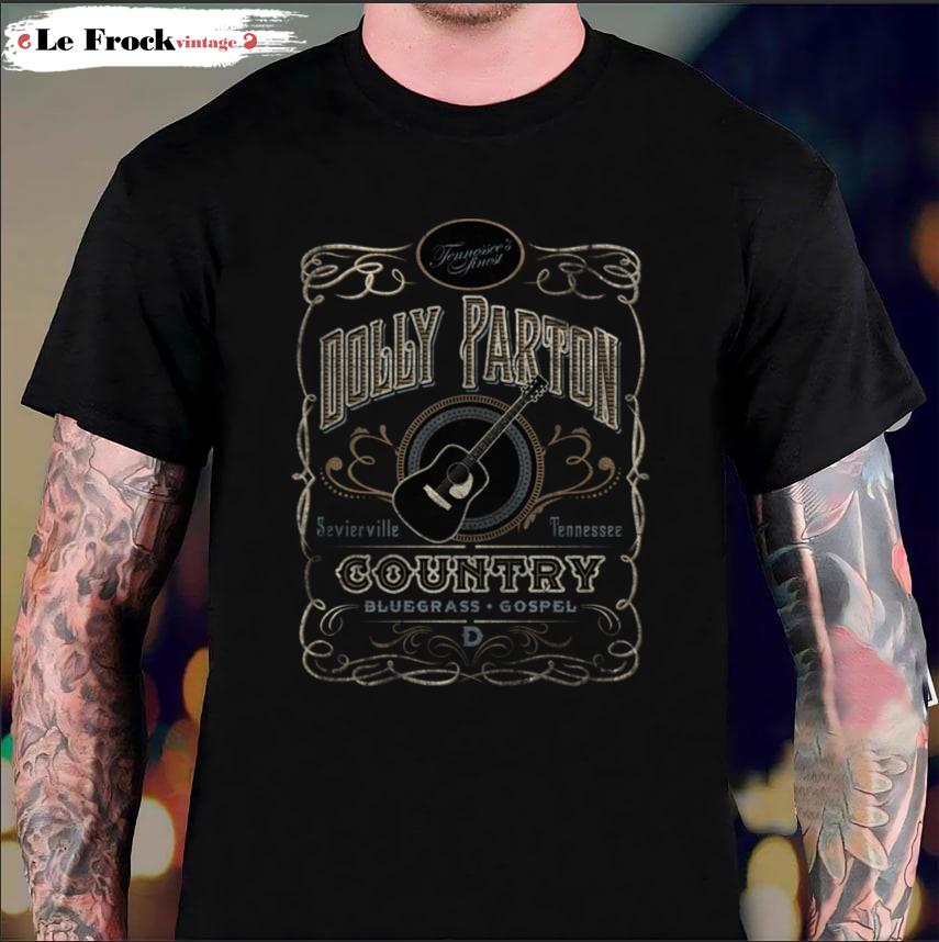 Dolly Parton Whiskey Label Dolly Parton T-Shirt