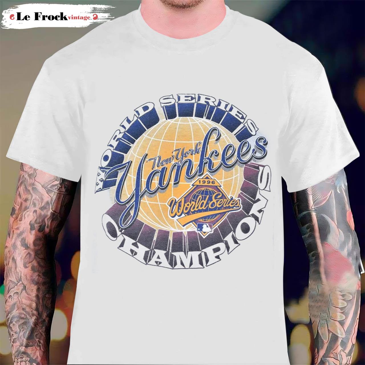 MLB Champions New York Yankees 1996 World Series Yankees T-Shirt