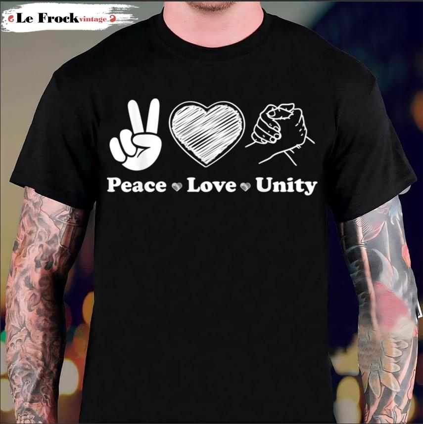 Peace Love Unity Day Orange Kids 2022 Stop Bullying Toddler Anti Bullying T-Shirt
